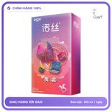 Bao cao su Nox Magic Box mix mỏng gân nhám hộp 12 cái
