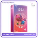 Bao cao su Nox Magic Box mix mỏng gân nhám hộp 12 cái
