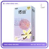 Bao cao su Nox HA Vanilla siêu mỏng nhiều gel hộp 10 cái