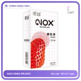 Bao cao su Nox Fruity Strawberry hương dâu tây hộp 12 cái