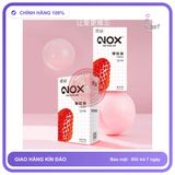 Bao cao su Nox Fruity Strawberry hương dâu tây hộp 12 cái
