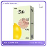 Bao cao su Nox Fruity Lime hương chanh hộp 12 cái