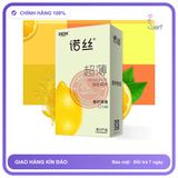 Bao cao su Nox Fruity Lime hương chanh hộp 12 cái