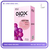 Bao cao su Nox Fruity Grape hương nho hộp 12 cái