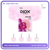Bao cao su Nox Fruity Grape hương nho hộp 12 cái