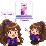Bao cao su Nox Fruity Grape hương nho hộp 12 cái
