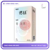 Bao cao su Nox 003 Zero Distance Platinum siêu mỏng hộp 8 cái