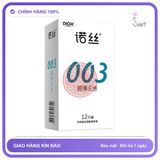 Bao cao su Nox 003 Ultra Thin Insensitive siêu mỏng hộp 6 cái