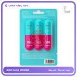 Bao cao su DryWell PU 001 Ultimate Lubrication siêu mỏng siêu gel vỉ 3 viên