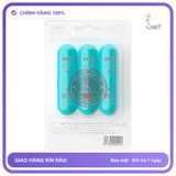 Bao cao su Drywell PU 001 Nude & Thin siêu mỏng nhiều gel vỉ 3 viên