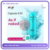 Bao cao su Drywell PU 001 Nude & Thin siêu mỏng nhiều gel vỉ 3 viên