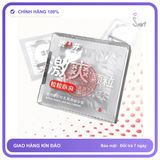 Bao cao su Drywell Naked Granule siêu nhám nhiều gel hộp 6 cái