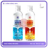 Gel bôi trơn gốc nước Kakou Warming 200ml tăng khoái cảm chính hãng