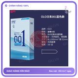 Bao cao su Olo Superior Xanh Siêu Trơn 001 hộp 10 siêu mỏng chính hãng