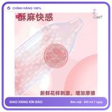Bao cao su Olo Superior Hồng Nhám hộp 10 chiếc siêu mỏng chính hãng