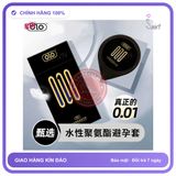 Bao cao su Olo Invisible 0.01mm hộp 3 chiếc siêu mỏng chính hãng
