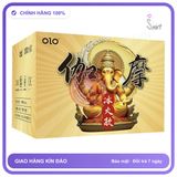 Bao cao su Olo Gama Voi Vàng Gân Bi hộp 10 chiếc chính hãng