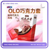 Bao cao su Olo Chocolate hộp 10 chiếc siêu mỏng chính hãng