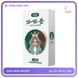 Bao cao su Olo Coffee Starbucks hộp 10 chiếc siêu mỏng chính hãng