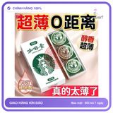 Bao cao su Olo Coffee Starbucks hộp 10 chiếc siêu mỏng chính hãng