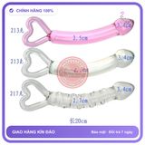 Dương vật giả ngụy trang Thủy Tinh Trái Tim chính hãng