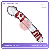 Dương vật giả ngụy trang Thủy Tinh Gân Đỏ chính hãng