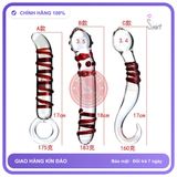 Dương vật giả ngụy trang Thủy Tinh Gân Đỏ chính hãng