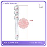 Dương vật giả ngụy trang Thủy Tinh Bi 3 Cm chính hãng