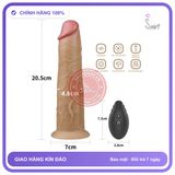Dương vật giả hít tường Lovetoy Nature Cock 8 Inch remote