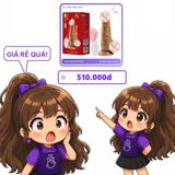 Dương vật giả hít tường đa năng Jiuai