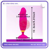 Dương vật giả hít tường đa năng Boqi BQ187 remote