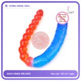 Dương vật giả hai đầu Jiuai chuỗi hạt