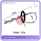 BDSM Que kích thích niệu đạo vòng hạt inox chính hãng