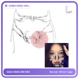 BDSM Mặt nạ mũi A + cằm Cyberpunk inox chính hãng