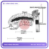 BDSM Khóa dương vật Snake inox chính hãng