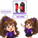 Âm đạo giả hít tường Baile Crazy Bull