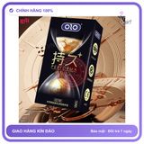 Bao cao su Olo Performa Đen hộp 10 chiếc kéo dài thời gian chính hãng