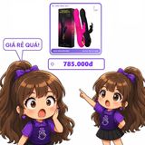 Dương vật giả đa năng Boqi Rabbit BQ587
