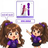 Chày rung hai đầu đa năng Aphojoy Yue Dong