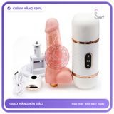 Dương vật giả hít tường đa năng Dibe Cyclone Fire remote