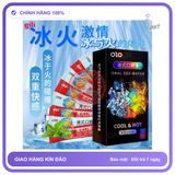 Nước Olo Oral Sex Băng Hoả hộp 8 gói 10ml tăng khoái cảm chính hãng