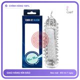 Bao cao su đôn dên silicone Gai Râu tăng kích thước chính hãng