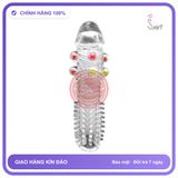Bao cao su đôn dên silicone Bi Gai tăng kích thước chính hãng