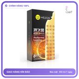 Bao cao su Meleon Performa Lasting Plus 8 Times hộp 12 chiếc