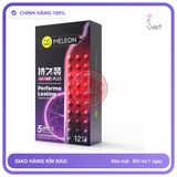 Bao cao su Meleon Performa Lasting Plus 5 Times hộp 12 chiếc