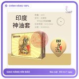Bao cao su Meleon Indian God Oil nhiều gel trơn mượt hộp 10 cái