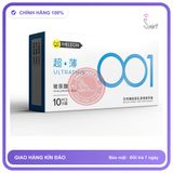 Bao cao su Meleon HA 001 Ultrathin siêu mỏng hộp 10 cái