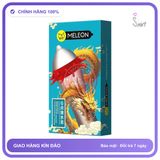 Bao cao su Meleon Dragon G-Spot Xanh Lam vòng bi gai hộp 2 cái