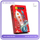 Bao cao su Meleon Dragon Pearl Đỏ 9 hạt bi nổi hộp 2 cái