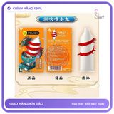 Bao cao su Meleon Dragon Whirlwind Cam râu gai 3 vòng hộp 2 cái